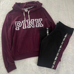 Victoria Secret PINK cozy leggings set
